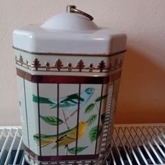 Vintgae aviary tin