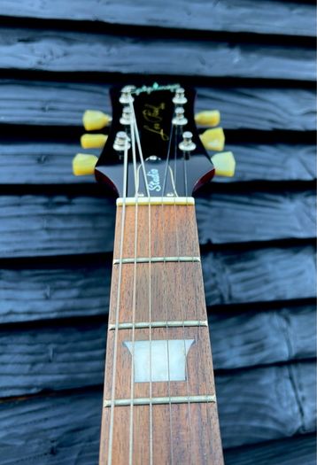 1998 Epiphone Les Paul Studio Cherry Sunburst, crafted in Korea