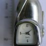 Vintage Miniature Golf Bag Desk Clock Chrome Plated - works well Image 8