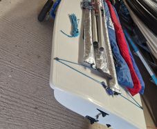 Laser dinghy