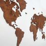 World Classic Wooden Map Wall Decoration Image 10