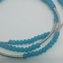 Chrysalis Integrity Aqua Stretch Beaded Bracelet Or Can Be Worn As A Necklace CAN POST Image 3