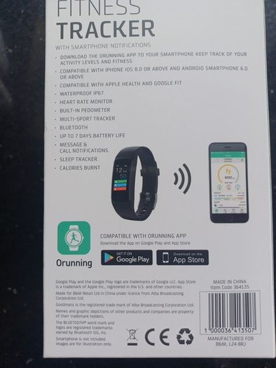 New Watch/Fitness Tracker