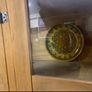 Glass Front Pine Dresser In VG Condition Height 202cm Width 153cm Depth 48cm Image 3