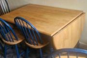 Very Solid Folding Extendable Kitchen Dining Table - Can Deliver