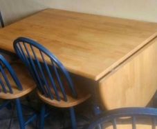 Very Solid Folding Extendable Kitchen Dining Table - Can Deliver