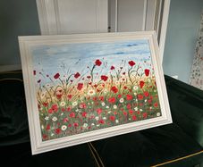 floral oil painting