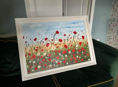 floral oil painting