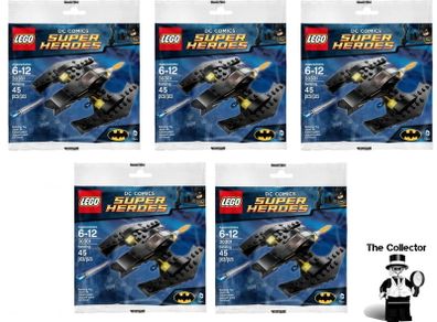 LEGO 30301 DC Comics Super Heroes Universe Batman Batwing Poly Bag Brand New Sealed