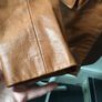 Real Leather jacket , size UK10-12 Image 2