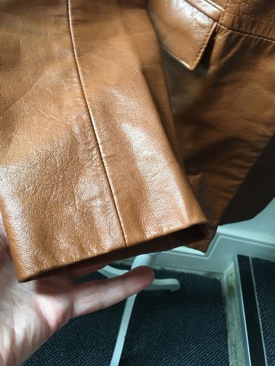 Real Leather jacket , size UK10-12