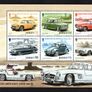 2005 Jersey Motor Festival Classic Cars Commemorative Stamps Booklet Mint Never Hinged (MNH) Photos of panes including Image 8