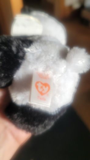 Rare Retired Ty Beanie Boos Paris the Panda 18cms 6" Plush Soft Toy and Gift Bag