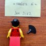 Lego minifigure Flamenco Dancer - Series 6 (2012) Image 2