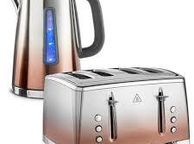 main image for ad Eclipse Kettle and Toaster Set Copper