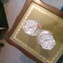 2x Kilkenny chrystal candlesticks Image 4