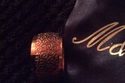 Bronze colour ring