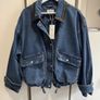 M Mark&Spenser denim bomber jacket Image 9