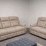 Sale For One Week..!! New Mayfair 3+2 Power Fabric Recliner Sofas Image 5