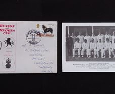 Great Britain : Benson and Hedges Cup : Kent CCC v Derbyshire CCC - Lords 1978 Cover