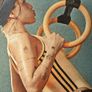 Antique wooden gymnastic rings Image 2