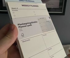 Notebook planner