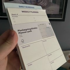 Notebook planner