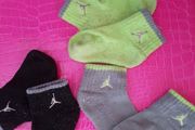 jordan baby socks 18/36 months
