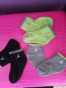 jordan baby socks 18/36 months