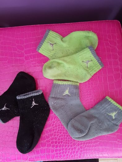 jordan baby socks 18/36 months