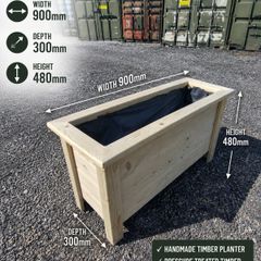 Premium Timber Planter Box