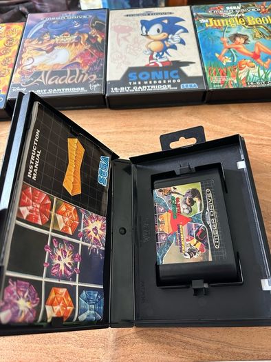 Sega Megadrive games Sonic Castlevania