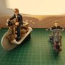 Vintage Motorcycle Rider Figures Image 2