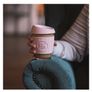Funk My World - Pink Eco-Friendly Travel Mug Borosilicate Glass - 12oz Barrister Friendly Image 8