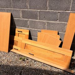 Kitchen cabinet wood