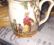 Beautiful Old Royal Doulton The Gleaners Jug from their Old English Scenes series 1930s Postage Available,