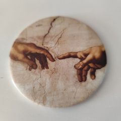 Pocket Mirror Michelangelo Retro Vintage