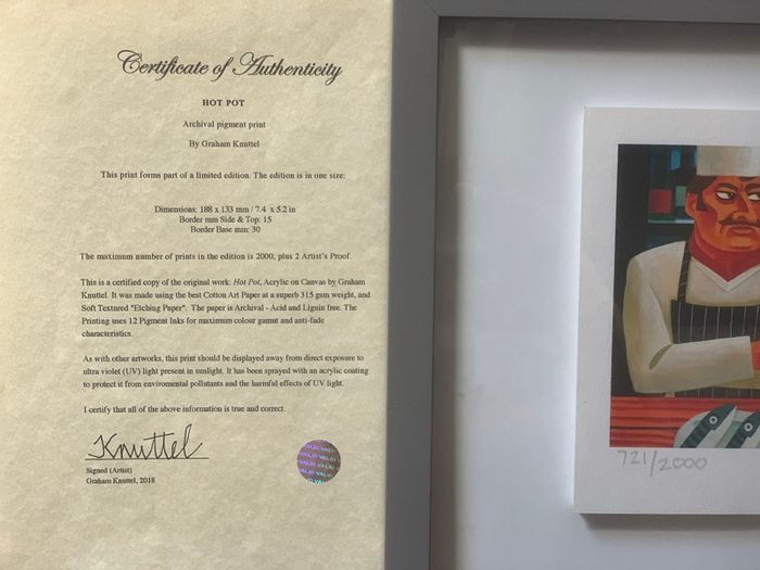 Graham Knuttel Limited Edition Framed Print