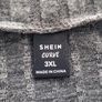 Shein grey ribbed top, Size 3XL / UK22 Image 5