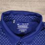Under Armour The Playoff Polka Dot Golf Polo Shirt Mens XL Image 4