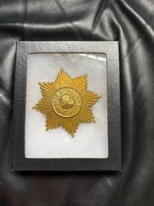 Irish Guards Helmet Badge