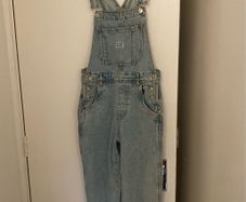 Denim dungarees