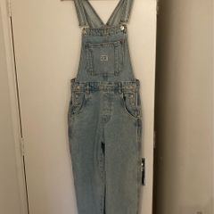 Denim dungarees