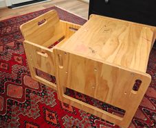 Montessori chair and table