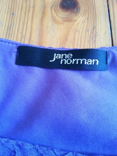 Jane Norman purple and black