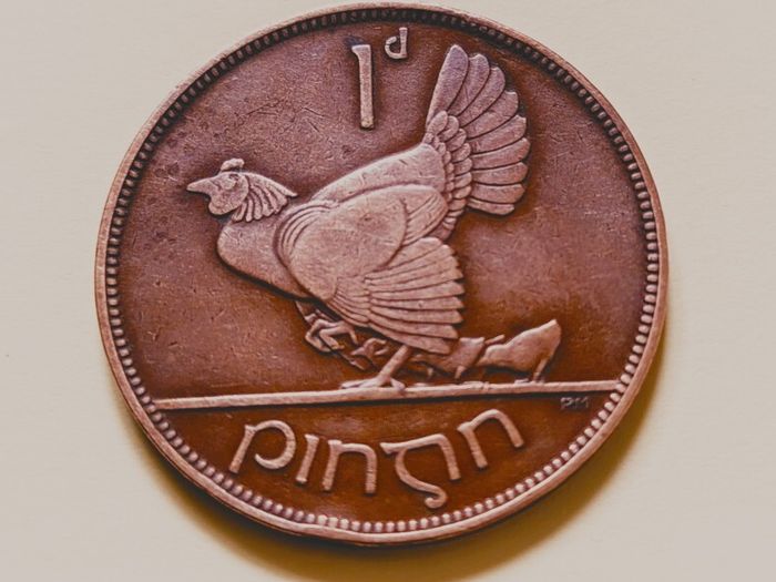 1937 Saorstat Eireann Penny