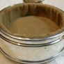 PRICE DROP Vintage Solid Silver Velvet Lined Jewellery Box, Birmingham 1940, 162g Image 5