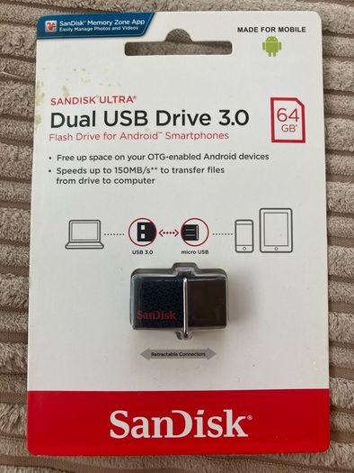 Sandisk Dual USB  64gb