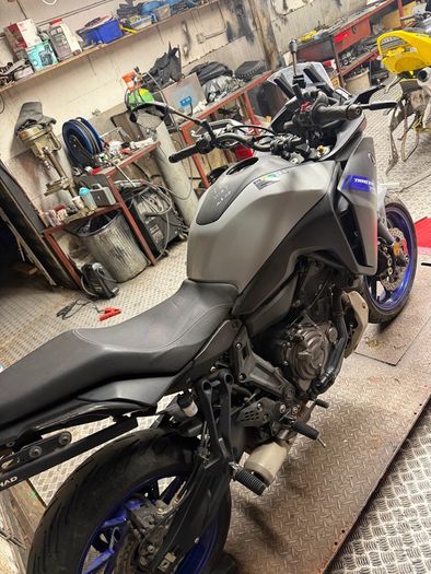 2020 Yamaha tracer 700 breaking