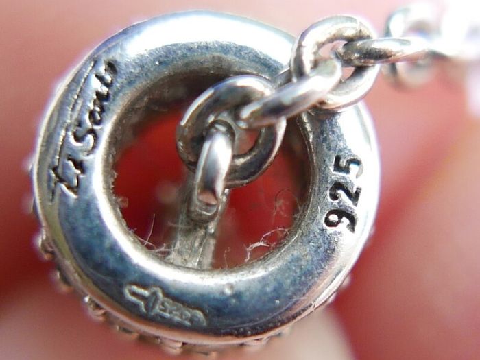 Vintage 925 Sterling Silver Ti Sento long Chain Necklace length 31" - 10,7g